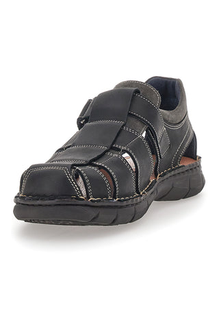 Sandali Fisherman Neri Pittarello ECO 7402