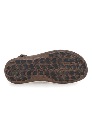 Rjave sandale iz prave usnje Pittarello Eco 2419028