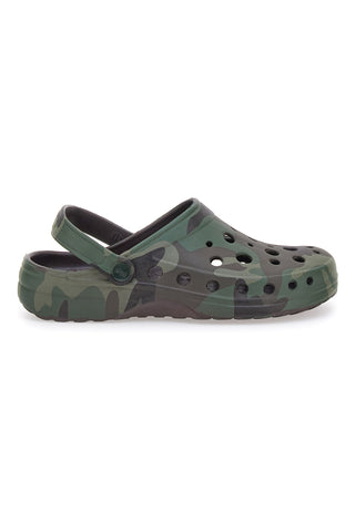 Čevlji Clogs Camouflage iz gume Woz 2