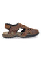Rjave sandale z zaprto konico Fly Dinamic 99