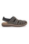 Sandali Fisherman Taupe iz prave usnje Fly Dinamic 29