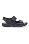 Črni sandali z velcro trakovi Fly Dinamic 102