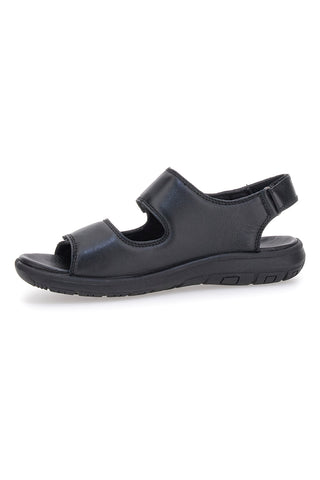Črni sandali z velcro trakovi Fly Dinamic 102