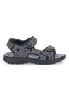Sivi sandali z velcro trakovi Johes Land 3104