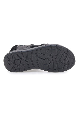 Sivi sandali z velcro trakovi Johes Land 3104