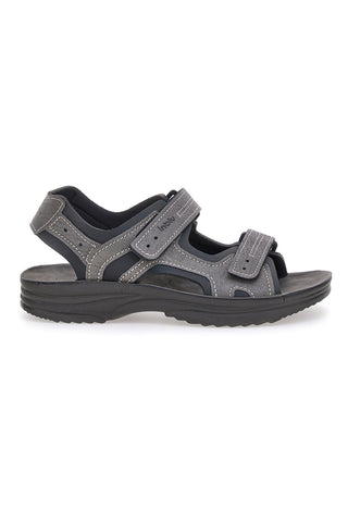 Sivi sandali z velcro trakovi Inblu 28 RY