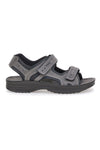 Sivi sandali z velcro trakovi Inblu 28 RY