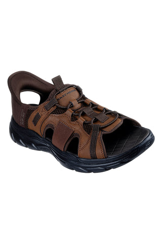 Rjave sandale Skechers Hands Free Slip-ins Relaxed Fit: Revolted - Merrick