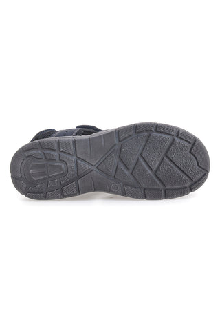 Modre sandale z zaprto konico in velcro trakom CANGURO CA1013