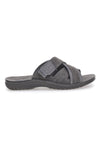 Sive copate s prekrižanimi trakovi Comfort Inblu 10FN