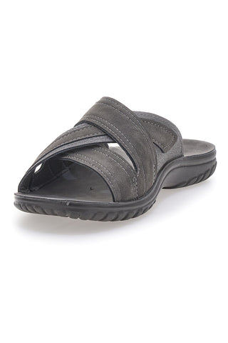 Sive copate s prekrižanimi trakovi Comfort Inblu 10FN