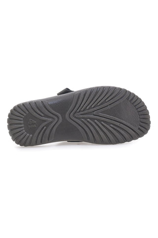 Sive copate s prekrižanimi trakovi Comfort Inblu 10FN