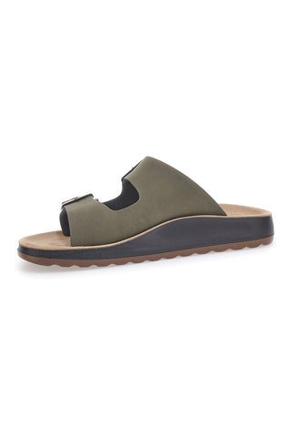 Kaki sandali z dvojno zaponko Fly Flot 781714C