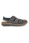 Sivi zaprti sandali z velcro trakom Fly Dynamic FD29