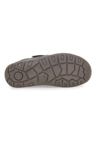 Sivi zaprti sandali z velcro trakom Fly Dynamic FD29