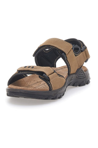 Rjave športne sandale z zapenjanjem Fly Dynamic FD10