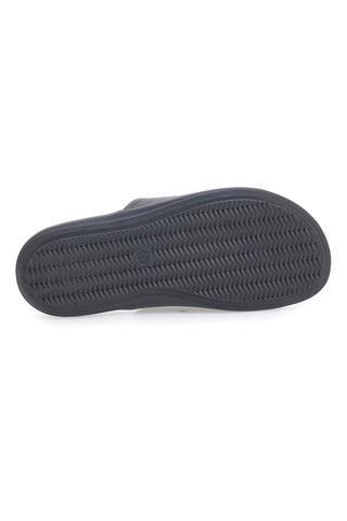 Črne usnjene copate Made in Italy JERPOINT 8113