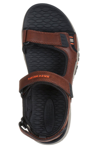 Rjavi sandali Skechers Prewitt Rigdon
