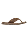 Rjave japonke s trakom iz blaga Skechers Quill Sea Side