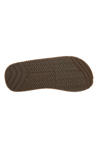 Rjave japonke s trakom iz blaga Skechers Quill Sea Side