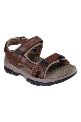 Rjavi sandali Skechers Tresmen Hirano