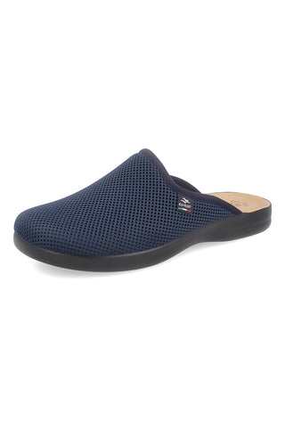 Modri copati z anatomskim nedrsečim podplatom Fly Flot 90P70118FB