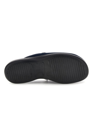 Modri copati z anatomskim nedrsečim podplatom Fly Flot 90P70118FB