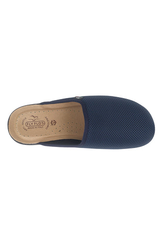Modri copati z anatomskim nedrsečim podplatom Fly Flot 90P70118FB