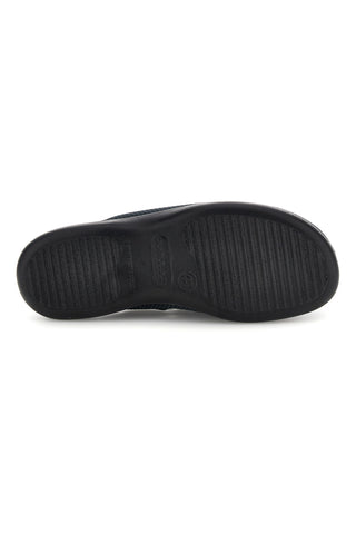 Antracitni copati z anatomskim nedrsečim podplatom Fly Flot 90P70118FB