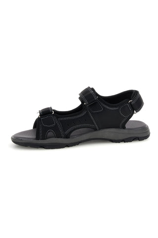 Črni sandali z velcro trakovi Jerpoint CN6