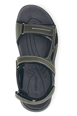 Zeleni sandali z velcro trakovi Jerpoint CN8
