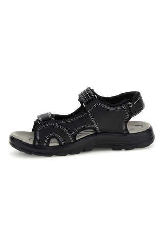 Črni sandali z velcro trakovi Jerpoint CN20