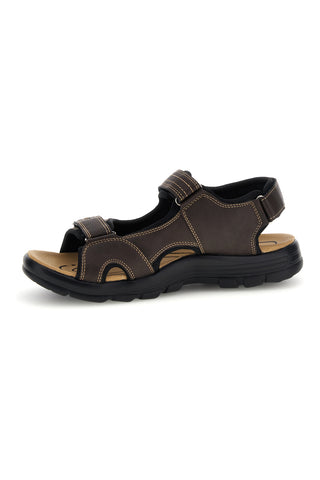 Rjavi sandali z velcro trakovi Jerpoint CN20