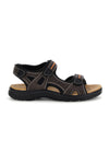 Rjavi sandali z velcro trakovi Jerpoint CN15