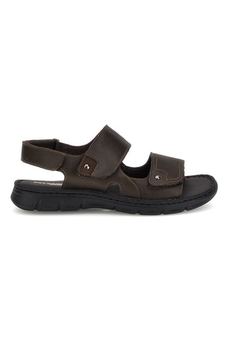 Taupe sandali z nastavljivimi trakovi Pittarello eco 2617163