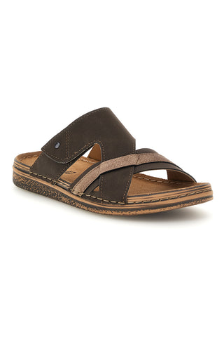 Jerpoint rjavi usnjeni copati 10104ARSK