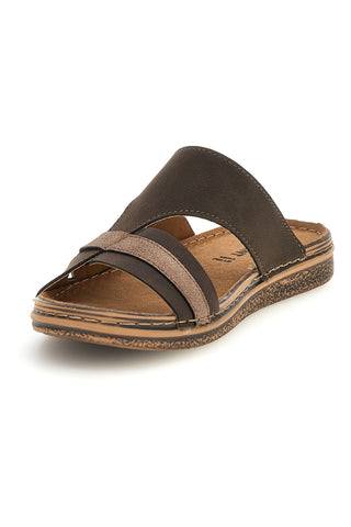 Jerpoint rjavi usnjeni copati 10104ARSK