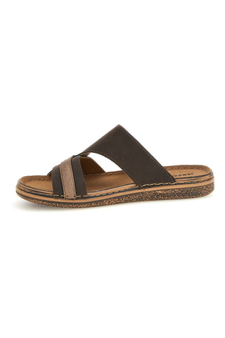 Jerpoint rjavi usnjeni copati 10104ARSK