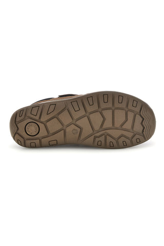 Rjavi sandali z velcro trakom Fly dinamic FD29