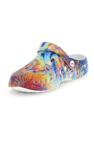 Večbarvni copati s potiskom Woz 3