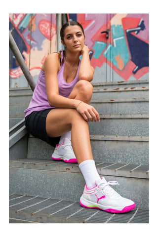 Čevlji za padel Puma SolarSmash RCT beli