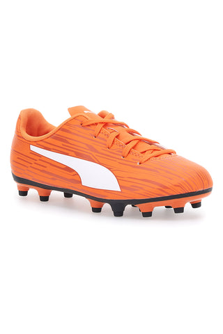 Oranžni nogometni čevlji Puma Rapido III FG/AG Jr