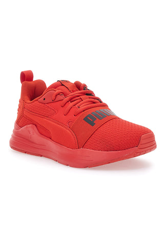 Superge Puma Wired Run Pure JR rdeče