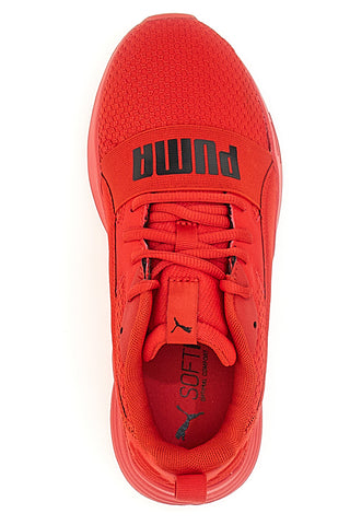 Superge Puma Wired Run Pure JR rdeče