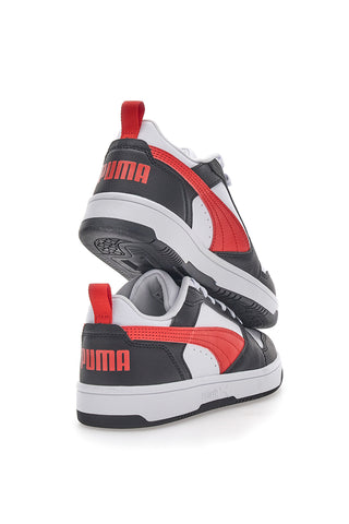Superge Puma Rebound V6 LO JR bele-črne