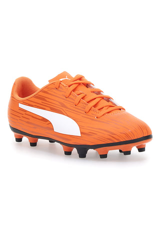 Oranžni nogometni čevlji Puma Rapido III FG/AG Jr