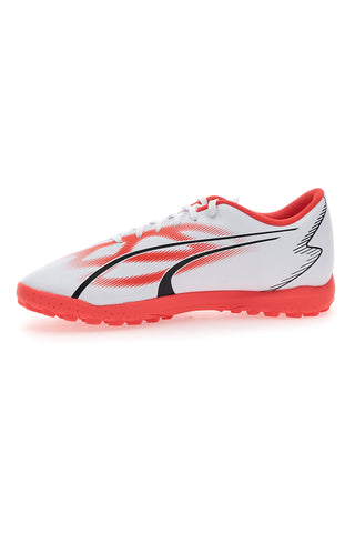 Nogometni čevlji Puma Ultra Play TT beli in oranžni