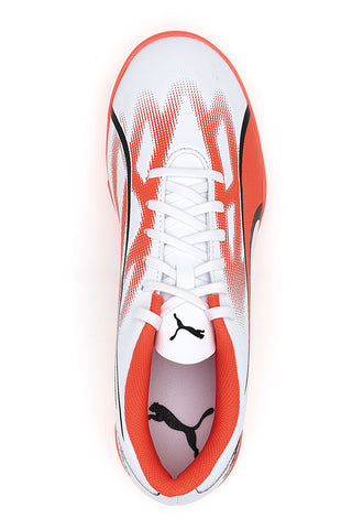 Nogometni čevlji Puma Ultra Play TT beli in oranžni