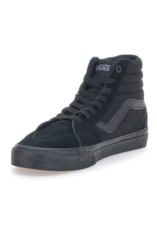 Črni superge Mid Cut Vans Filmore Hi