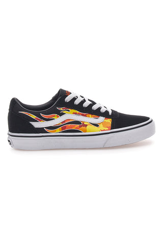Črni supergi Vans Ward Flame Camo